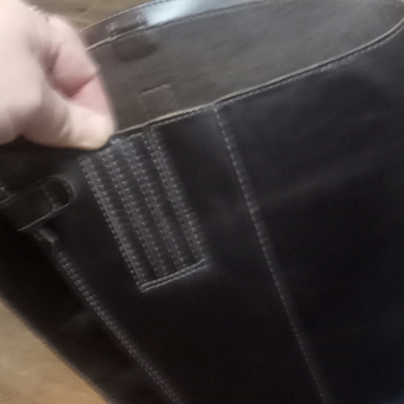 Leather Riding Style Boots - Picture 3 of 8